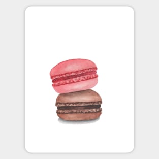 Macarons watercolor Sticker